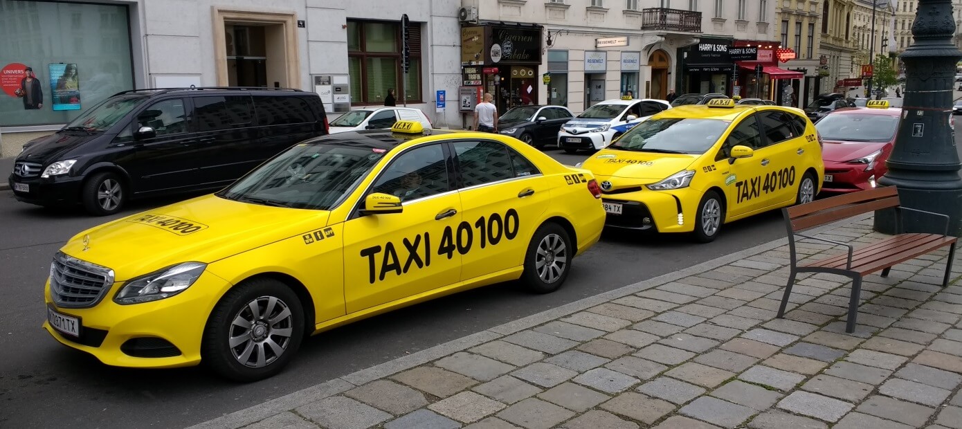 Taxi không phải là phương tiện phổ biến tại Áo